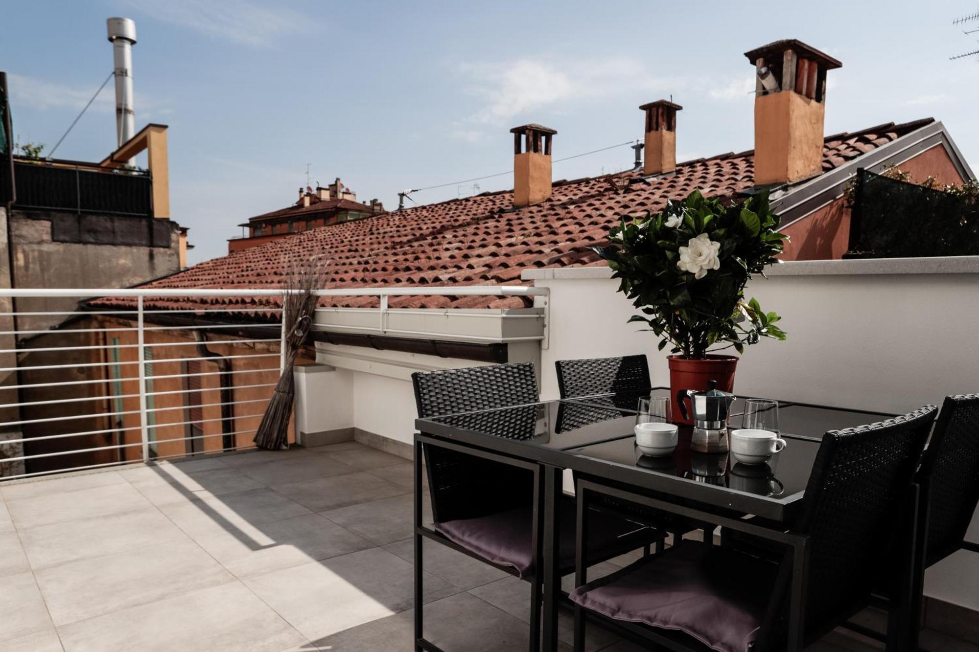 L'Attico Dell'Edera Apartman Bologna Kültér fotó